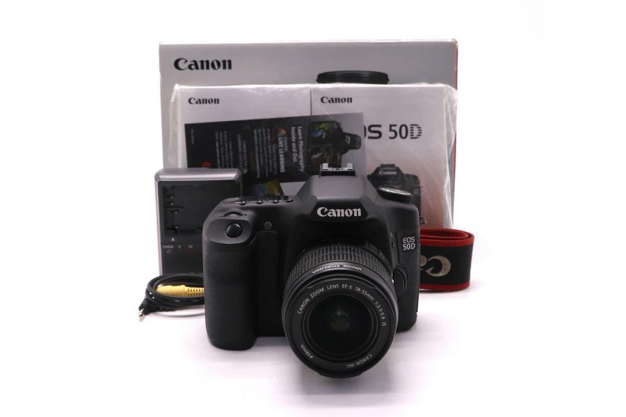 Canon EOS 50D kit в упаковке (пробег 7820 кадров)