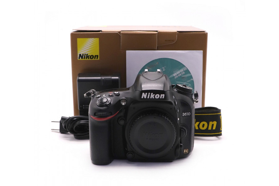 Nikon D610 body в упаковке (пробег 292915 кадров)