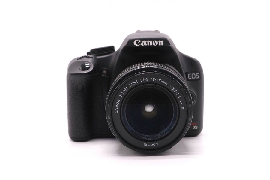 Canon EOS Kiss X3 kit в упаковке (пробег 9715 кадров)