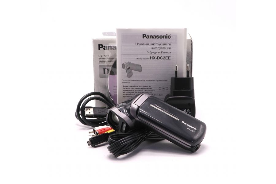 Видеокамера для съемки Panasonic HX-DC2 в упаковке