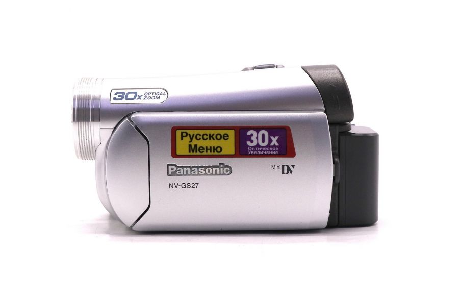 Видеокамера Panasonic NV-GS27, 0,8 млн пикселов