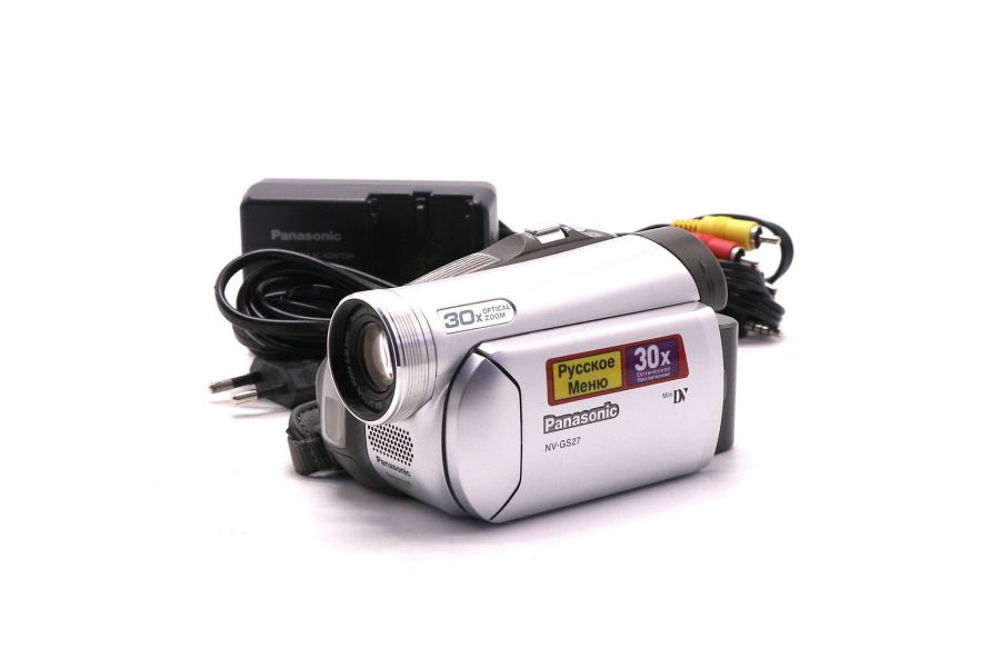 Видеокамера Panasonic NV-GS27, 0,8 млн пикселов
