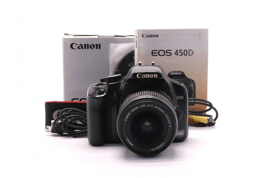 Canon EOS 450D kit в упаковке неисправен