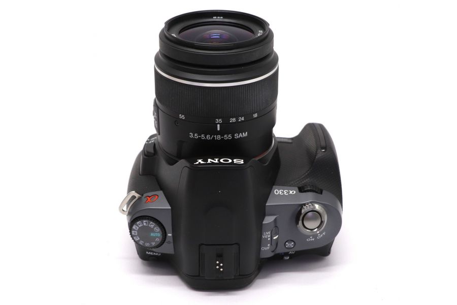 Фотоаппапарт Sony A330 kit (пробег 100 кадров)
