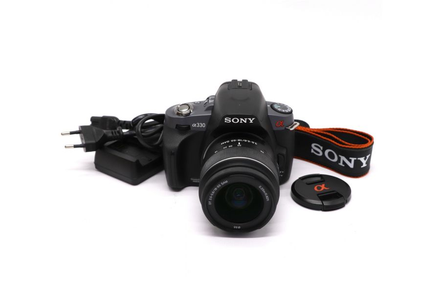 Фотоаппапарт Sony A330 kit (пробег 100 кадров)