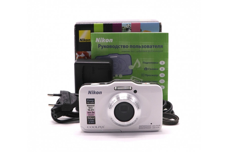 Фотоаппарат Nikon Coolpix S31 в упаковке