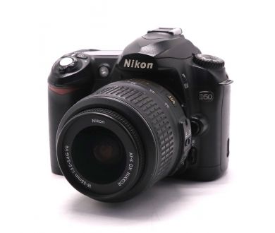 Фотоаппарат Nikon D50 kit (пробег 42225 кадров)