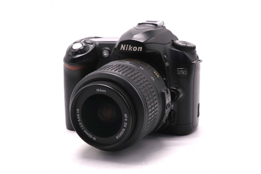 Фотоаппарат Nikon D50 kit (пробег 42225 кадров)