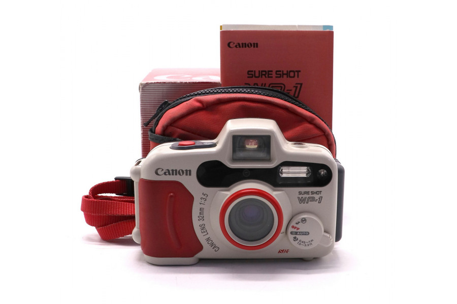 Фотоаппарат Canon Sure Shot WP-1 в упаковке