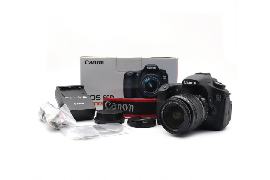 Canon EOS 60D kit в упаковке (пробег 420 кадров)