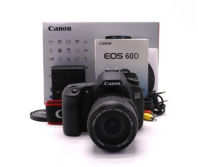 Canon EOS 60D kit в упаковке (пробег 6000 кадров)