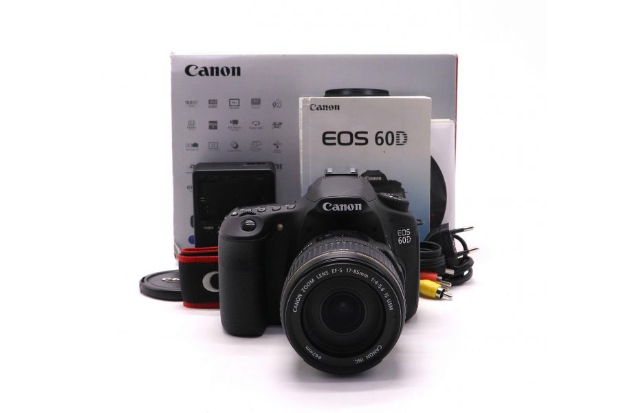 Canon EOS 60D kit в упаковке (пробег 6000 кадров)