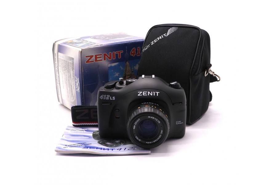 Фотоаппарат зеркальный Зенит 412 LS kit в упаковке