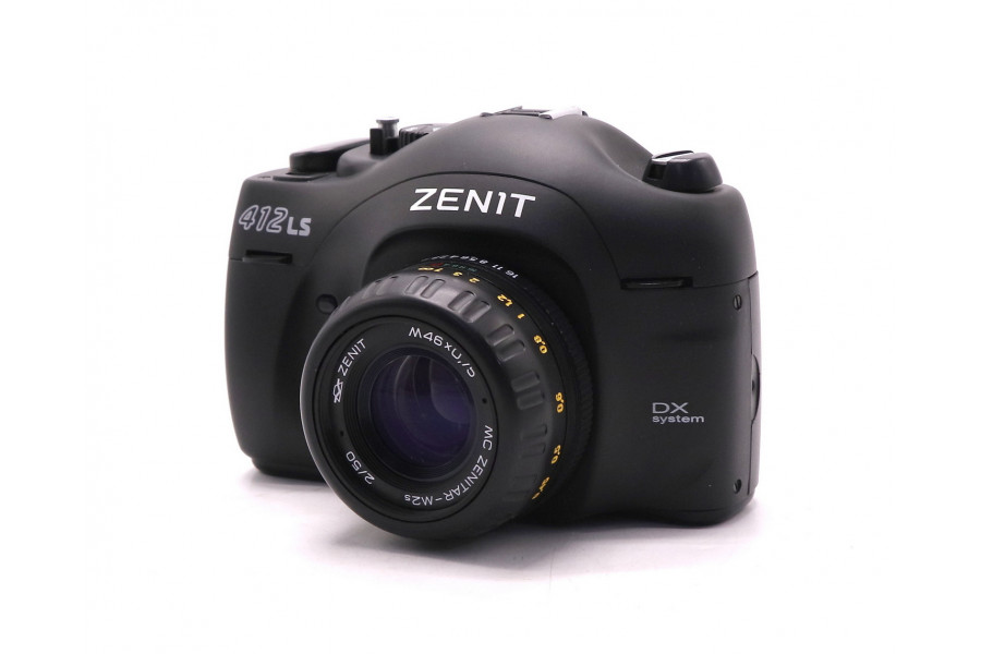 Фотоаппарат зеркальный Зенит 412 LS kit в упаковке