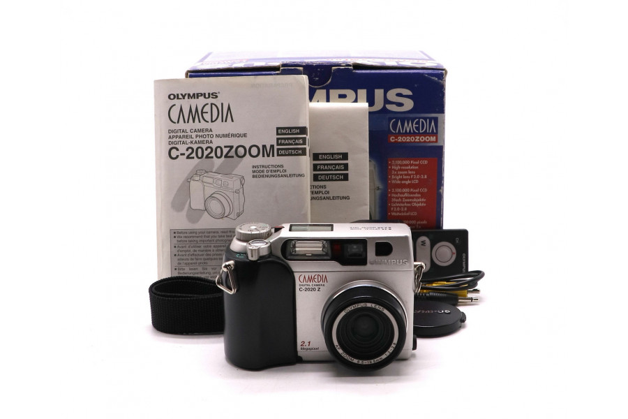 Olympus C-2020 zoom camedia в упаковке