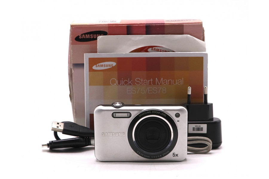 Фотоаппарат компактный Samsung ES75 в упаковке