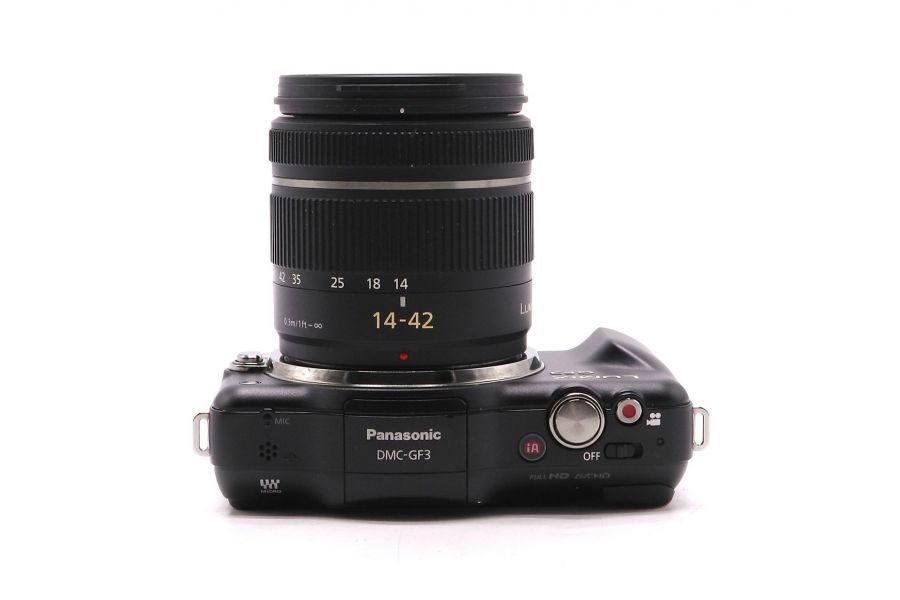 Panasonic Lumix DMC-GF3K kit в упаковке (пробег 5115 кадров)