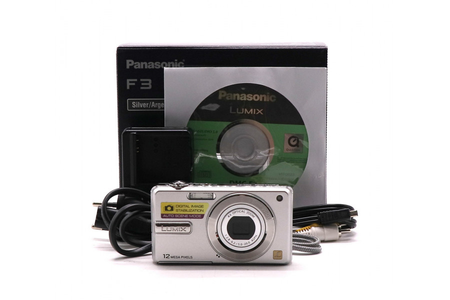 Фотоаппарат Panasonic Lumix DMC-F3 в упаковке