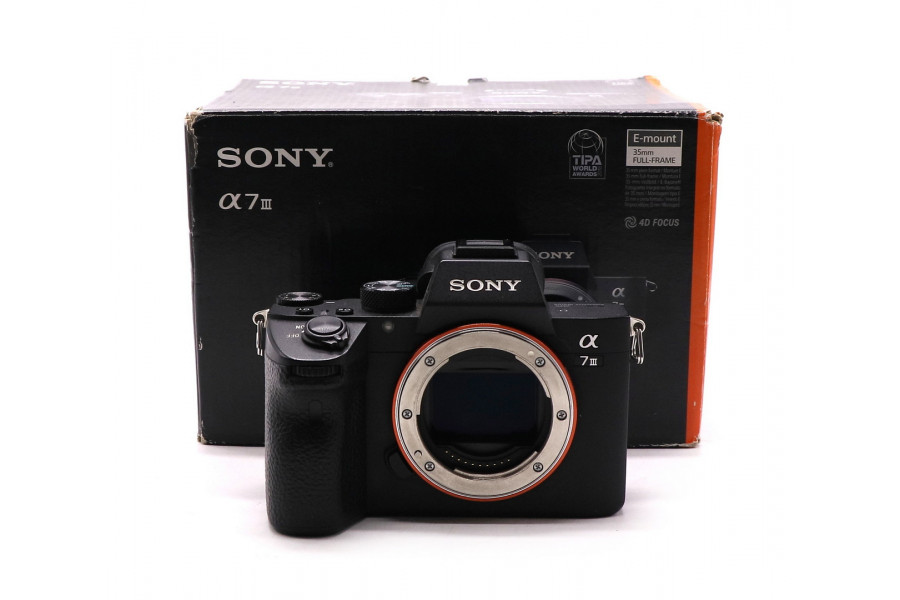 Sony A7III ILCE-7M3 body в упаковке (пробег 29005 кадров)