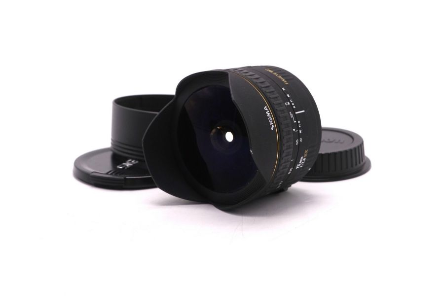 Объектив Sigma AF 15mm f/2.8 EX FISHEYE Canon EF