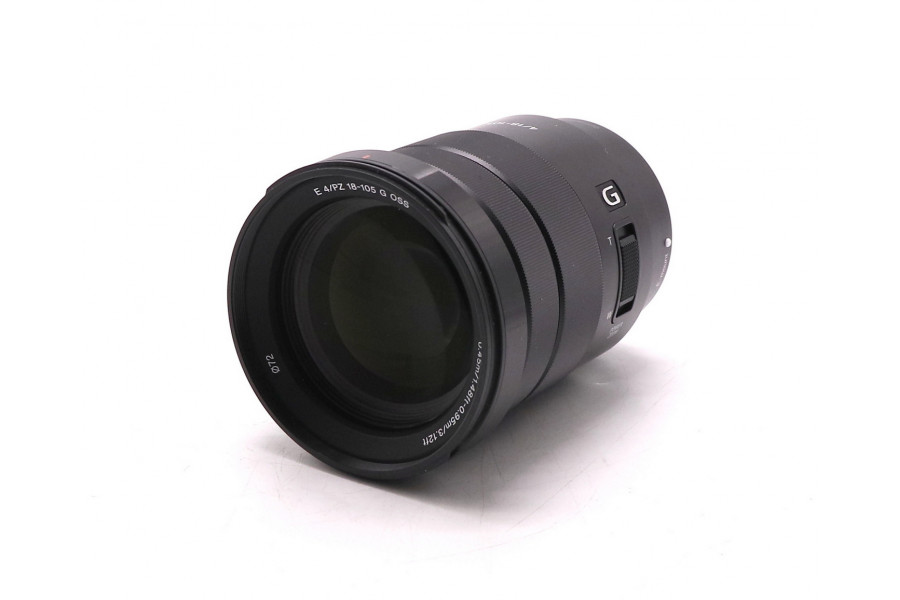 Объектив Sony 18-105mm f/4 G OSS PZ E (SELP18105G) в упаковке