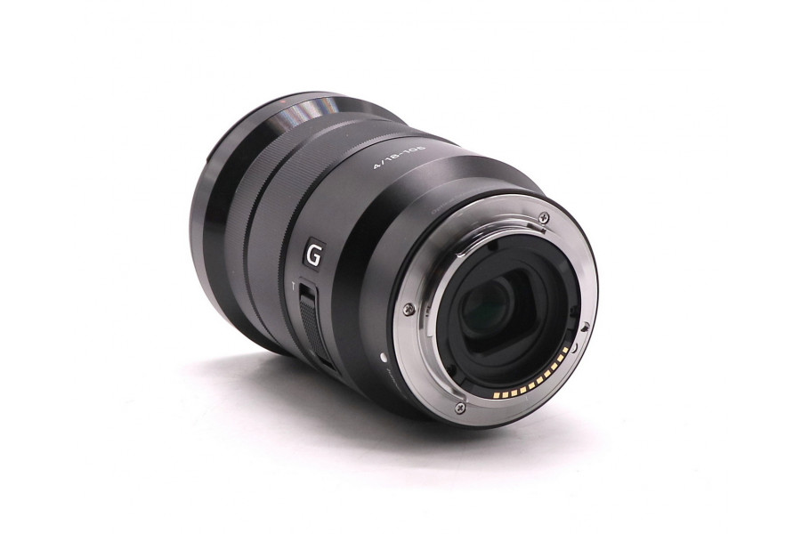 Объектив Sony 18-105mm f/4 G OSS PZ E (SELP18105G) в упаковке