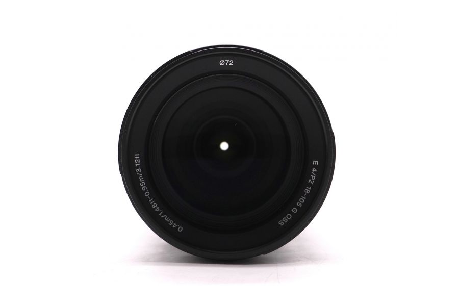 Объектив Sony 18-105mm f/4 G OSS PZ E (SELP18105G) в упаковке