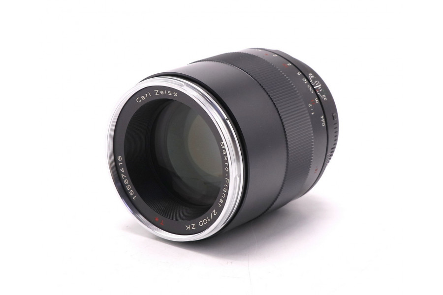 Zeiss Makro-Planar T* 2/100 ZK Pentax K в упаковке