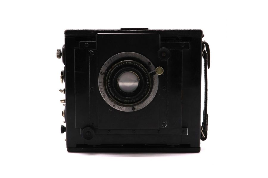 Камера Goerz Anschütz Klappkamera + Doppel-Anastigmat Serie 1B №0 F=120 mm
