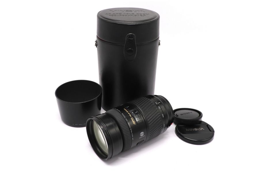 Объектив Minolta AF APO Tele Zoom 100-400mm f/4.5-6.7 Sony A