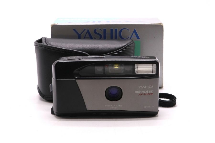 Камера Yashica Microtec AF-Super в упаковке