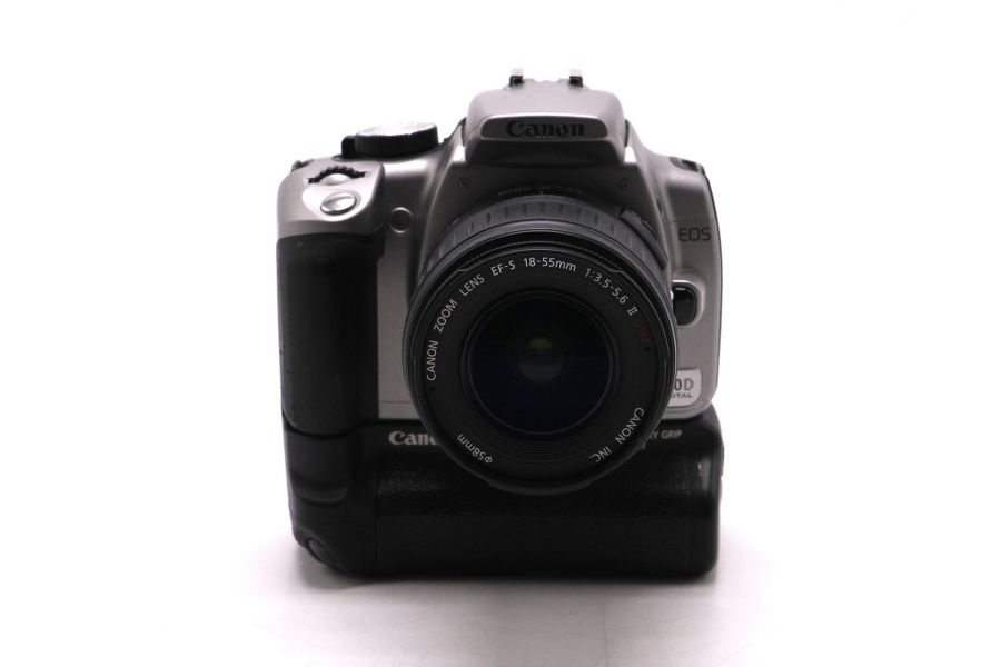 Canon EOS 350D kit + батарейная ручка Canon BG-E3