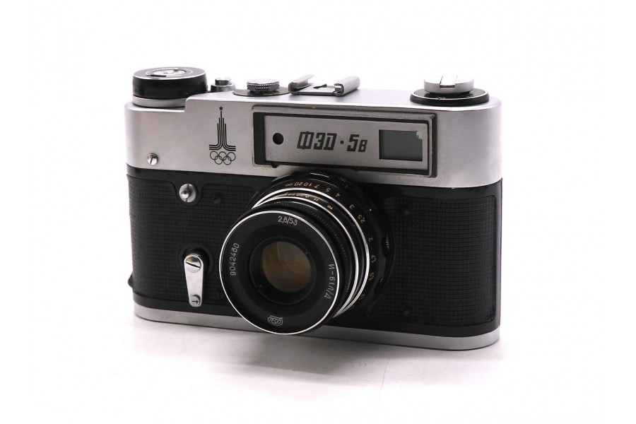 Фотоаппарат Фэд 5В Олимпийский в упаковке (СССР)