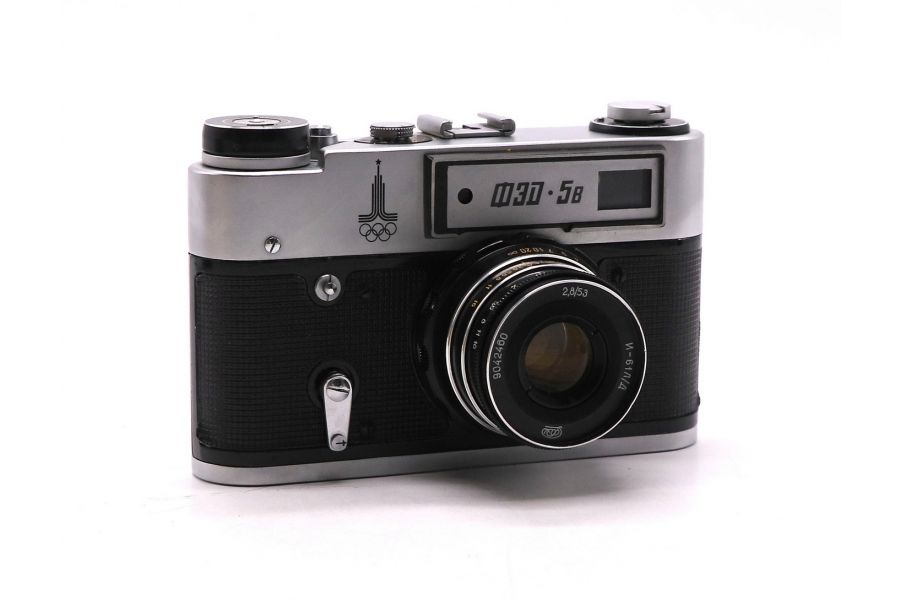 Фотоаппарат Фэд 5В Олимпийский в упаковке (СССР)