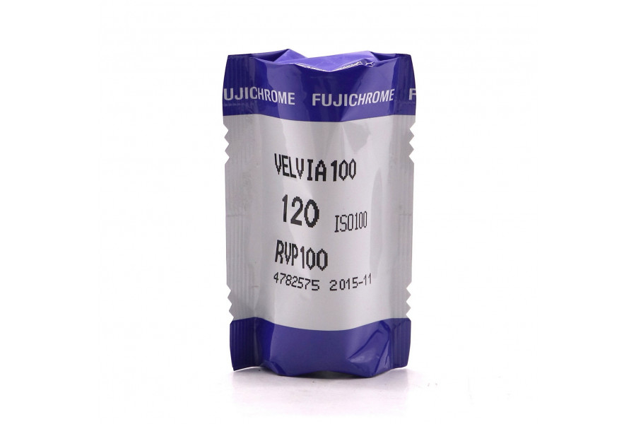 Профессиональная фотопленка Fujichrome Velvia 100 120/100