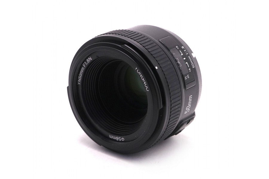 Объектив YongNuo AF 50mm f/1.8 Nikon F (отличное)