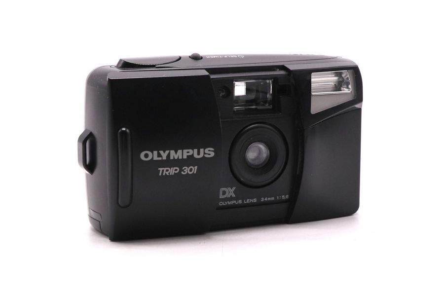 Компактная фотокамера Olympus Trip 301 в упаковке