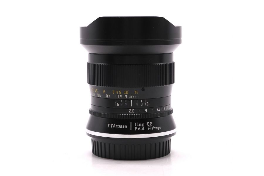 Объктив TTArtisan 11mm f/2.8 Fisheye for Canon EF