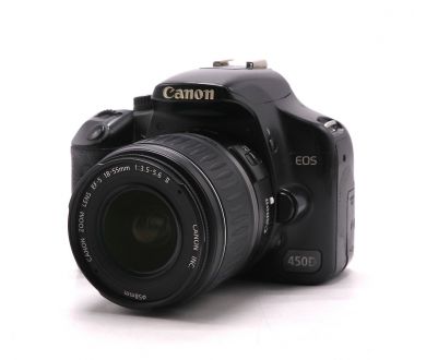 Canon EOS 450D kit (пробег 106555 кадров)