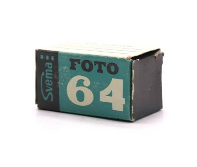 Фотопленка черно-белая Свема 64 36 кадров (СССР)