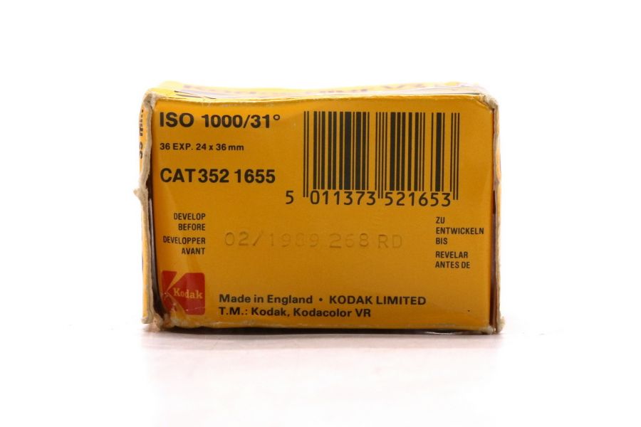 Фотопленка Kodacolor VR 1000/36 Film (England)