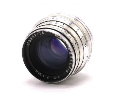 Светосильный советский объектив Юпитер-8 П 2/50