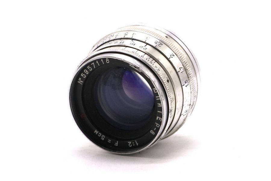 Светосильный советский объектив Юпитер-8 П 2/50