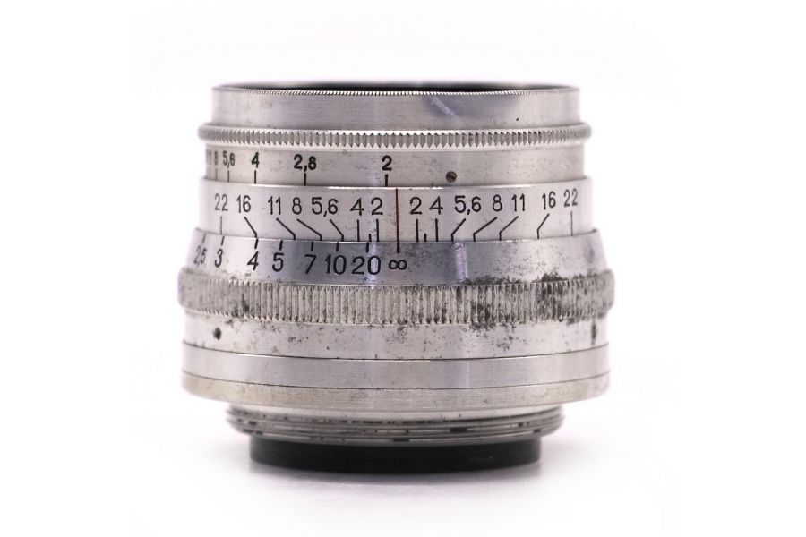 Светосильный советский объектив Юпитер-8 П 2/50