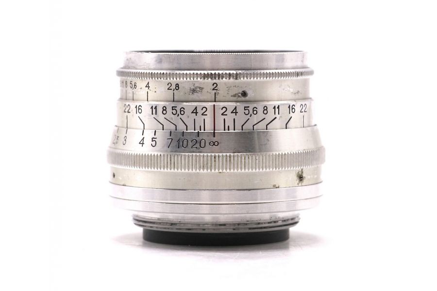 Светосильный советский объектив Юпитер-8 П 2/50