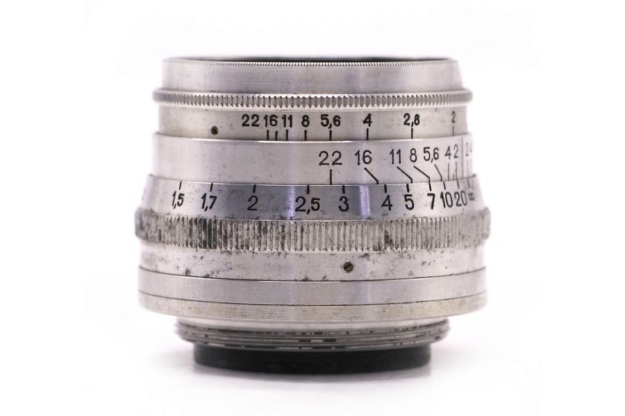 Светосильный советский объектив Юпитер-8 П 2/50