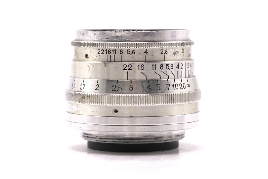 Светосильный советский объектив Юпитер-8 П 2/50