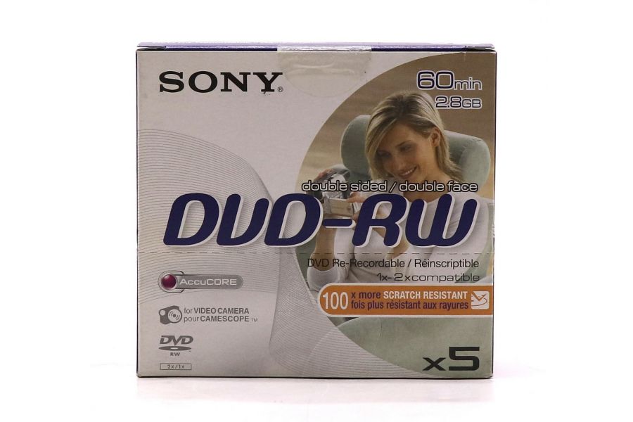 Диск для записи Sony mini DVD-RW 2.8 ГБ