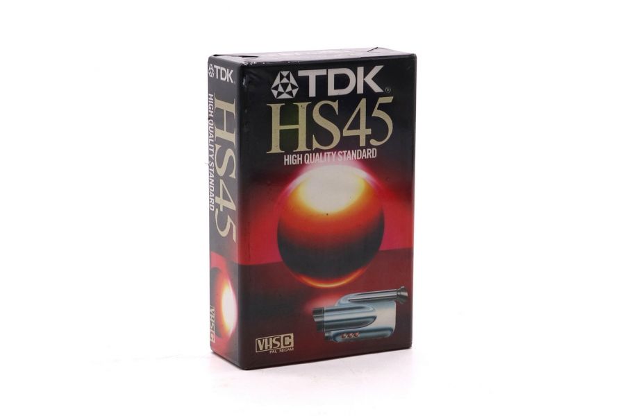 Видеокассета TDK HS45 для видеокамер формата VHS-C