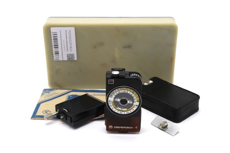 Советский экспонометр Свердловск-4 в упаковке